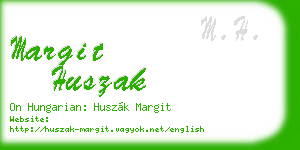 margit huszak business card